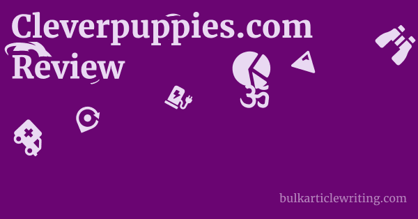 Cleverpuppies.com Review 1 by