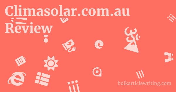 Climasolar.com.au Review 1 by Partners