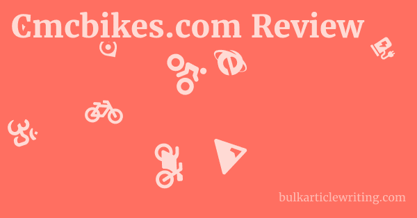 Cmcbikes.com Review 1 by