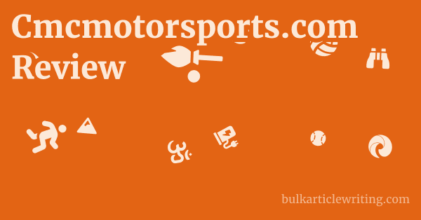 Cmcmotorsports.com Review 1 by