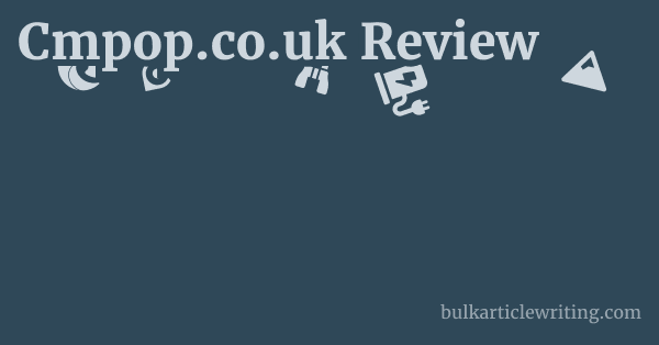 Cmpop.co.uk Review 1 by Partners