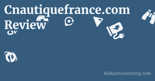 Cnautiquefrance.com Review 1 by