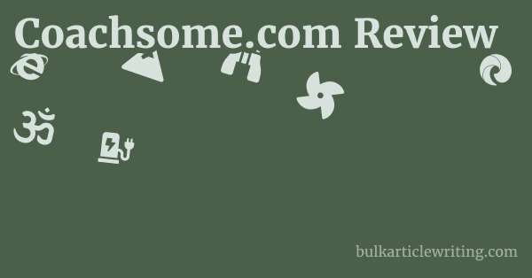 Coachsome.com Review 1 by