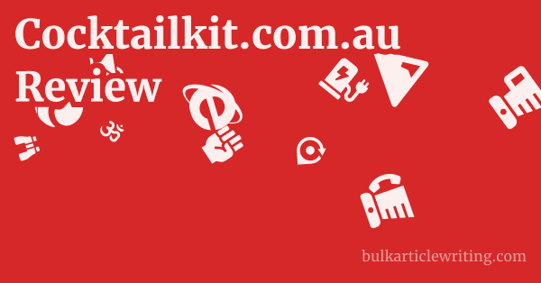 Cocktailkit.com.au Review 1 by