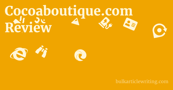 Cocoaboutique.com Review 1 by