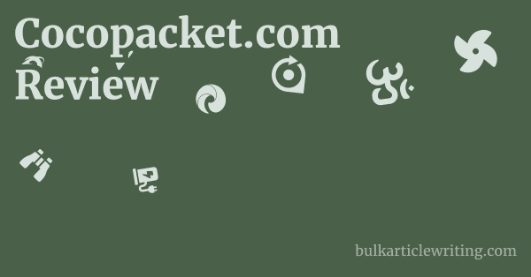 Cocopacket.com Review 1 by