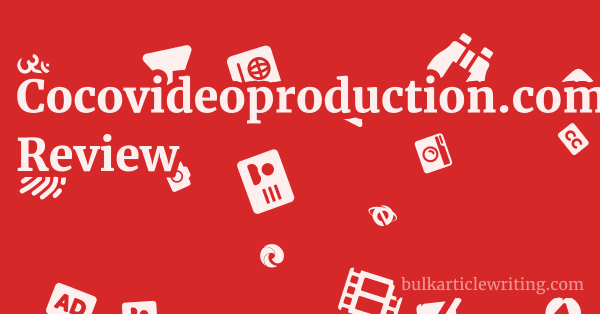 Cocovideoproduction.com Review 1 by
