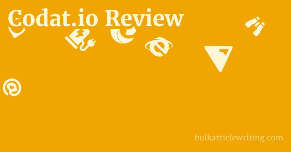 Codat.io Review 1 by