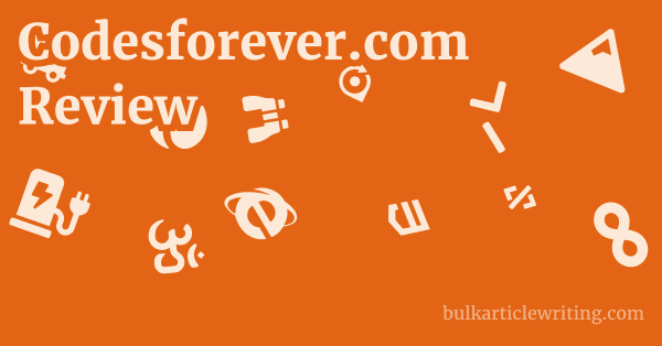 Codesforever.com Review 1 by Partners