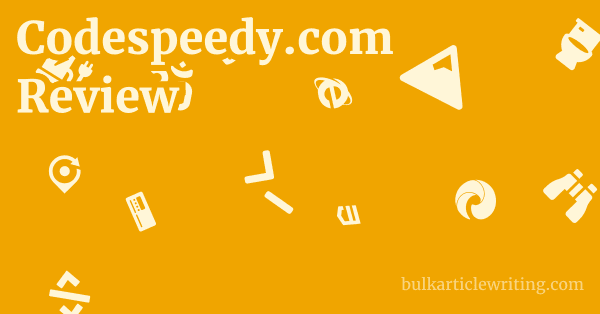Codespeedy.com Review 1 by Partners