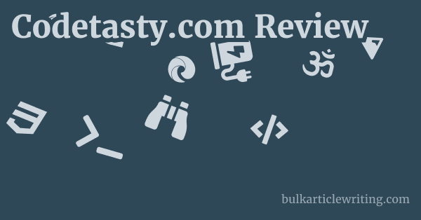 Codetasty.com Review 1 by