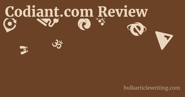 Codiant.com Review 1 by Partners