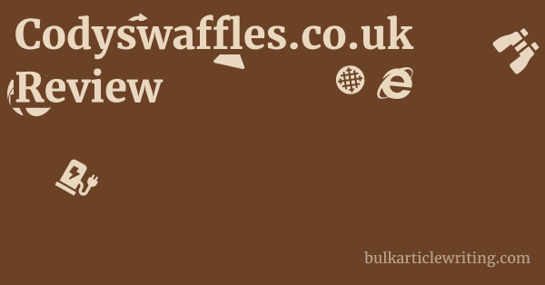 Codyswaffles.co.uk Review 1 by