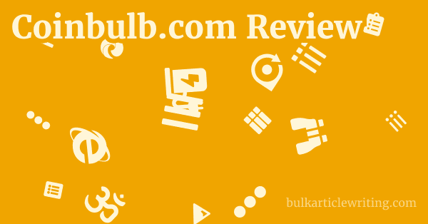 Coinbulb.com Review 1 by