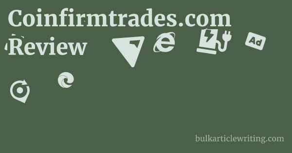 Coinfirmtrades.com Review 1 by