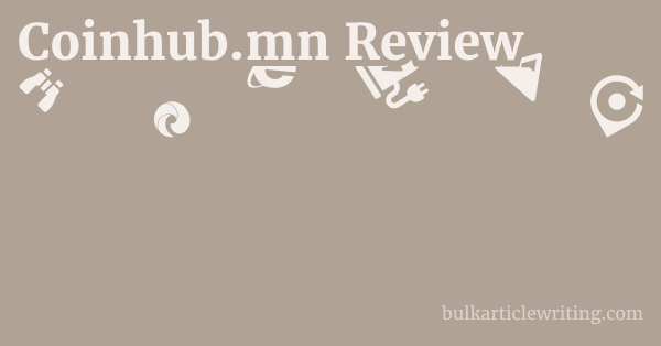 Coinhub.mn Review 1 by