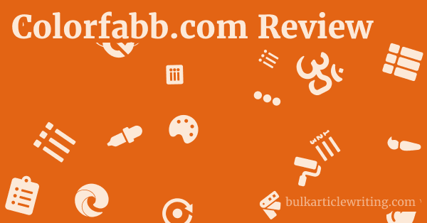 Colorfabb.com Review 1 by Partners