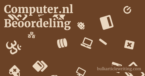 Computer.nl Beoordeling 1 by