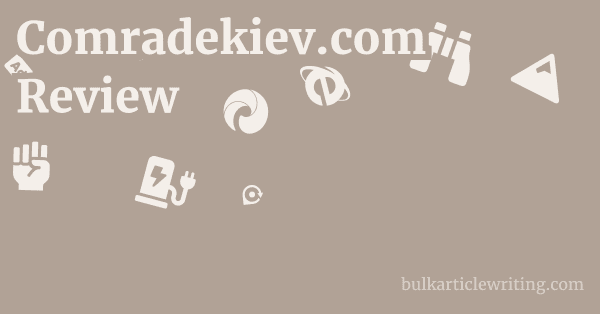Comradekiev.com Review 1 by
