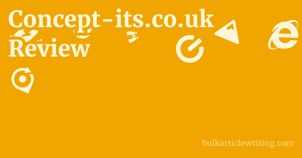 Concept-its.co.uk Review 1 by