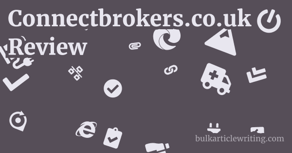 Connectbrokers.co.uk Review 1 by Partners