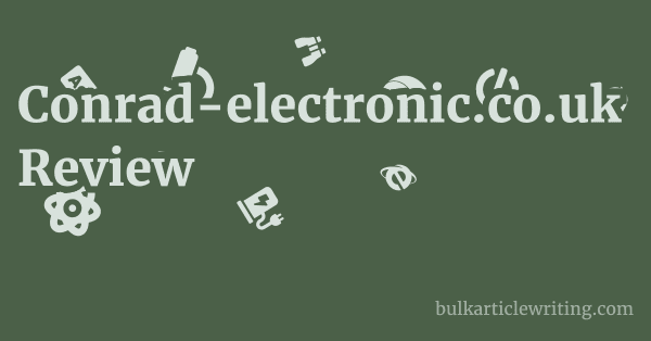 Conrad-electronic.co.uk Review 1 by