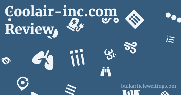 Coolair-inc.com Review 1 by