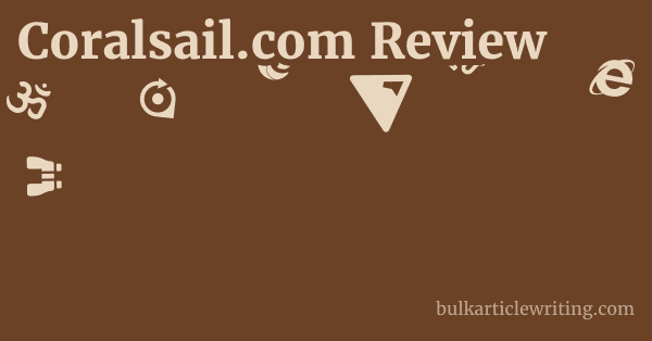 Coralsail.com Review 1 by