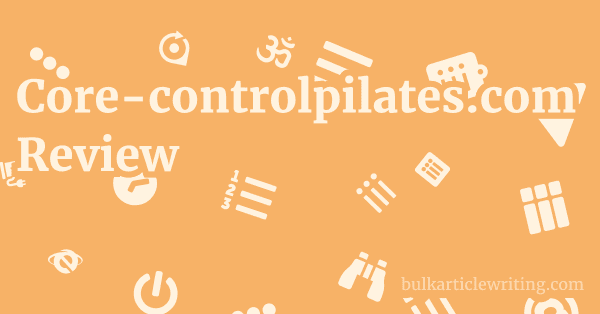 Core-controlpilates.com Review 1 by Partners