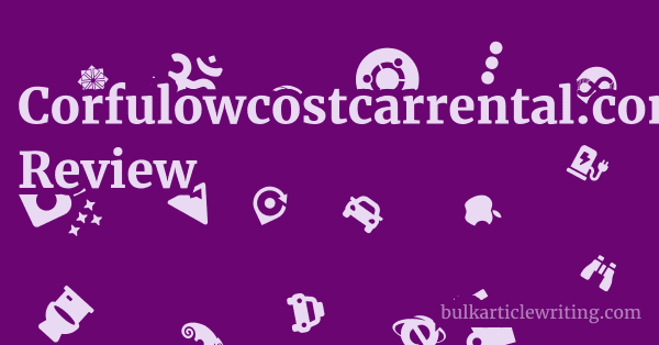 Corfulowcostcarrental.com Review 1 by