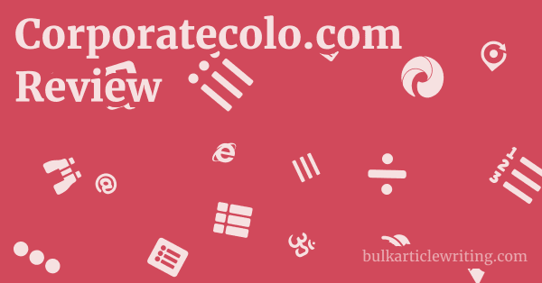 Corporatecolo.com Review 1 by