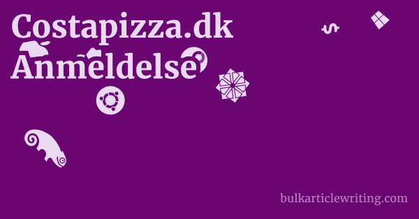 Costapizza.dk Anmeldelse 1 by