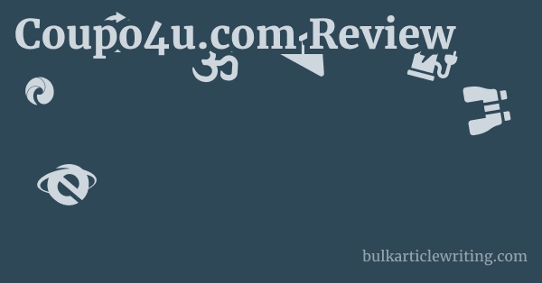 Coupo4u.com Review 1 by