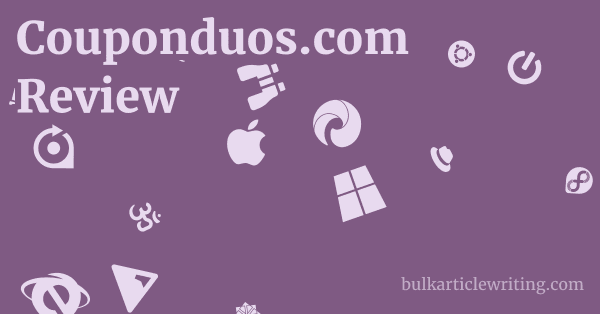 Couponduos.com Review 1 by