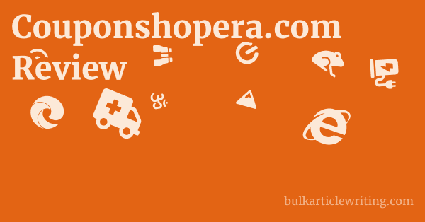 Couponshopera.com Review 1 by