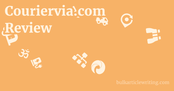 Couriervia.com Review 1 by