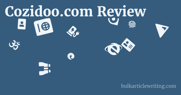 Cozidoo.com Review 1 by