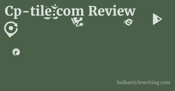 Cp-tile.com Review 1 by Partners