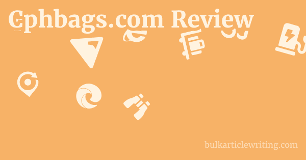 Cphbags.com Review 1 by