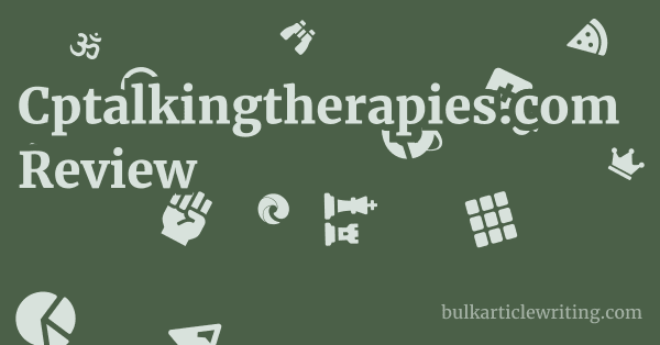 Cptalkingtherapies.com Review 1 by