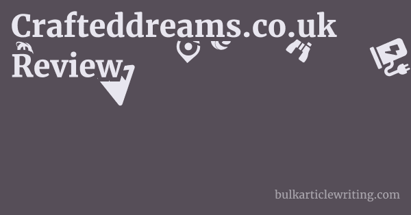 Crafteddreams.co.uk Review 1 by