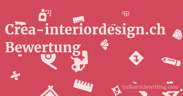 Crea-interiordesign.ch Bewertung 1 by Partners