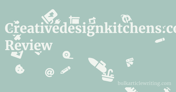 Creativedesignkitchens.com Review 1 by