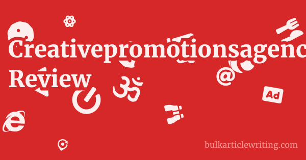 Creativepromotionsagency.com Review 1 by Partners