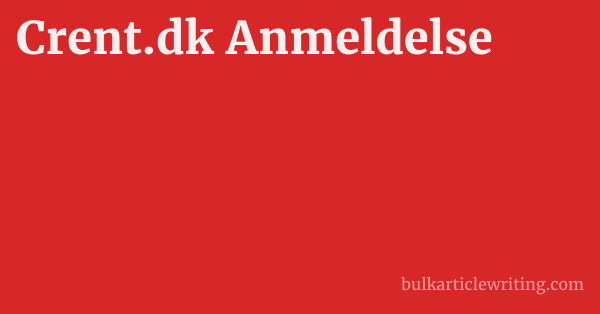 Crent.dk Anmeldelse 1 by Partners