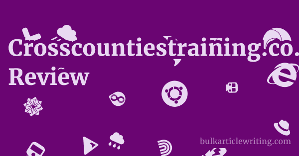 Crosscountiestraining.co.uk Review 2 by Crosscountiestraining.co.uk Review 1 by