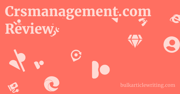 Crsmanagement.com Review 1 by