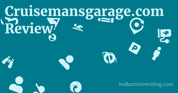 Cruisemansgarage.com Review 1 by