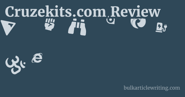 Cruzekits.com Review 1 by