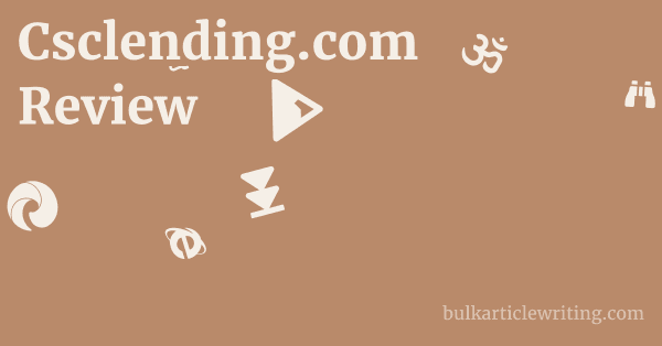 Csclending.com Review 1 by
